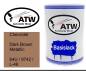 Preview: Chevrolet, Dark Brown Metallic, 64U / 9742 / L-46: 500ml Lackdose, von ATW Autoteile West.
